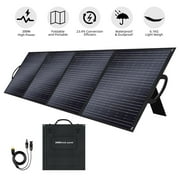 Walmart DEALS - Greenery 200W Foldable Solar Panel, 18V High-Efficiency 23.4% Monocrystalline, Durable IP65 Waterproof, Portable Power for RV, Camping \u0026 Home Backup